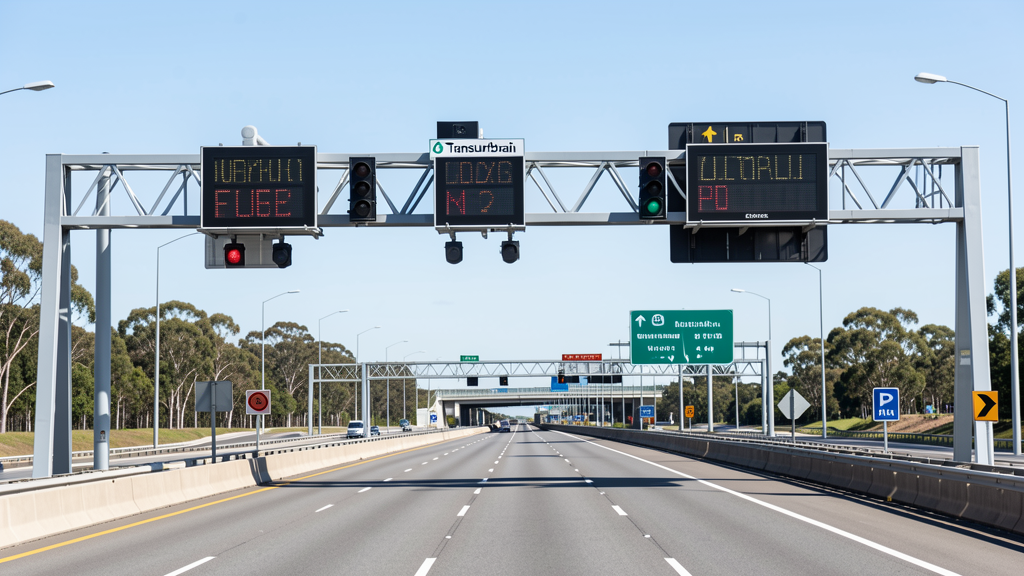 Electronic toll road infrastructure in Australia